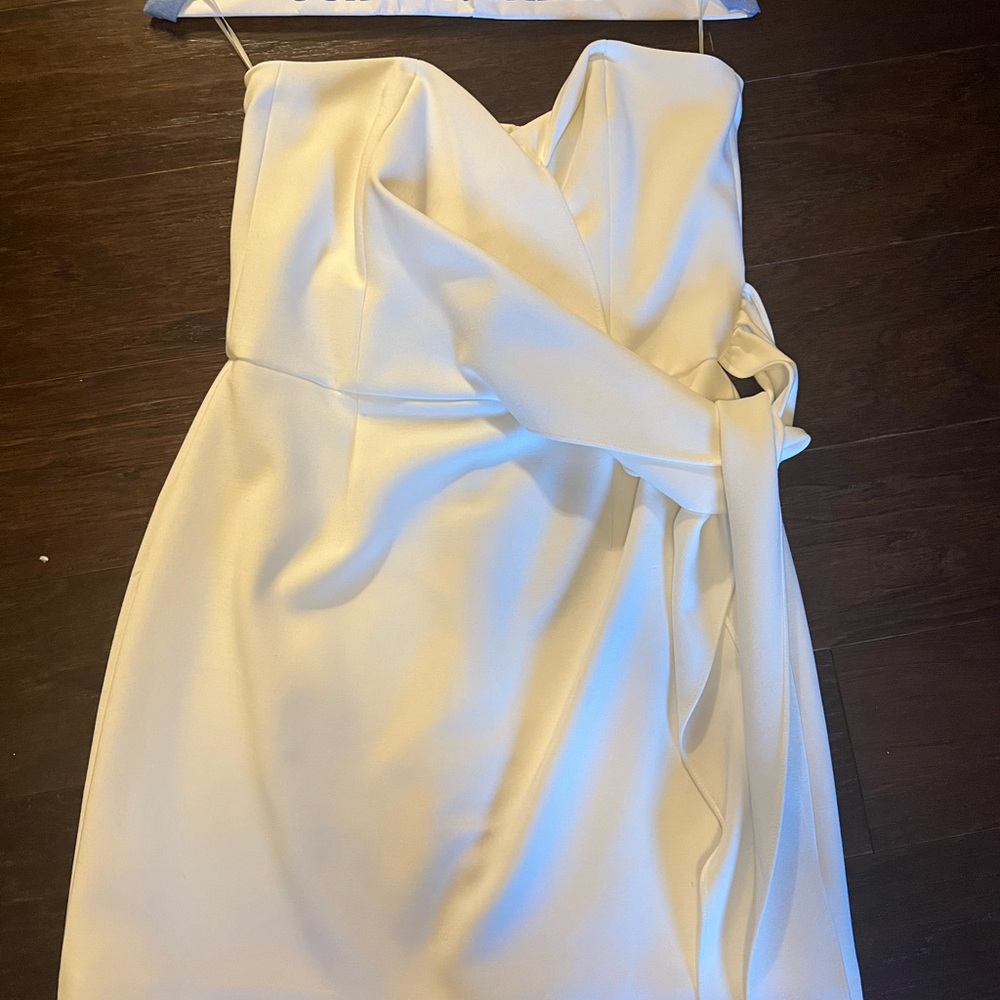 white dress